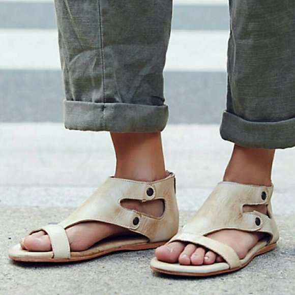 Bed Stu Shoes - Bed Stü Soto Cut Out Gladiator Sandal Rustic Sand